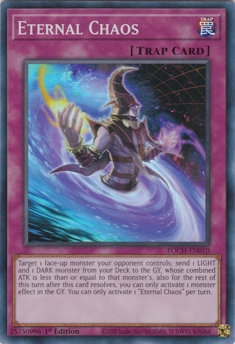 Eternal Chaos [TOCH-EN010] Super Rare | Card Merchant Takapuna
