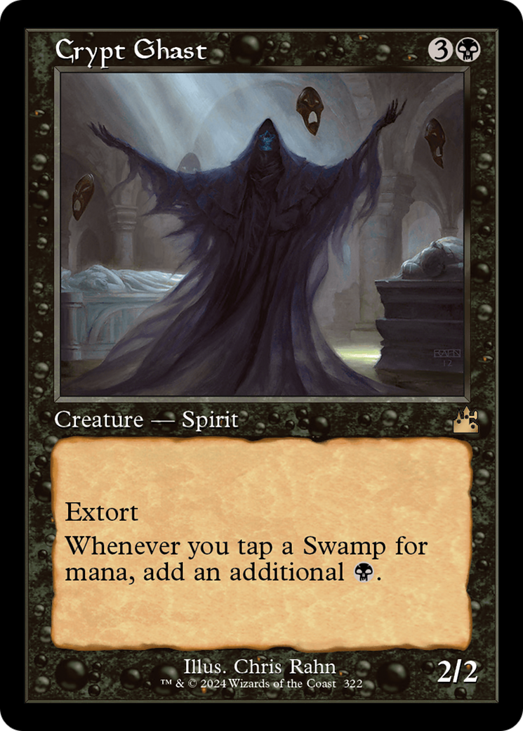 Crypt Ghast (Retro Frame) [Ravnica Remastered] | Card Merchant Takapuna