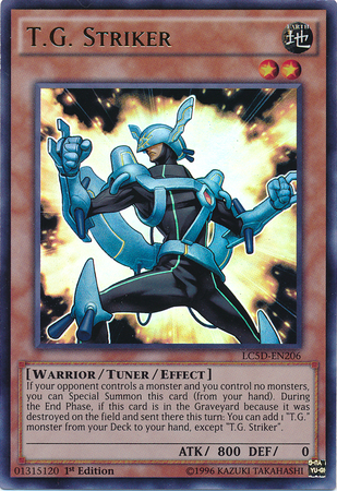 T.G. Striker [LC5D-EN206] Ultra Rare | Card Merchant Takapuna