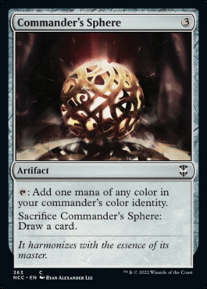 Commander's Sphere [Streets of New Capenna Commander] | Card Merchant Takapuna