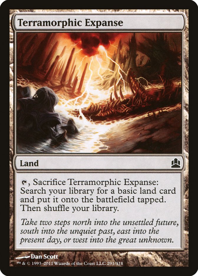 Terramorphic Expanse [Commander 2011] | Card Merchant Takapuna