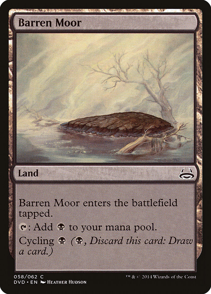 Barren Moor (Divine vs. Demonic) [Duel Decks Anthology] | Card Merchant Takapuna