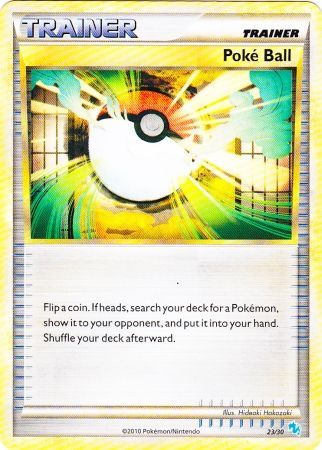 Poke Ball (23/30) [HeartGold & SoulSilver: Trainer Kit - Gyarados] | Card Merchant Takapuna