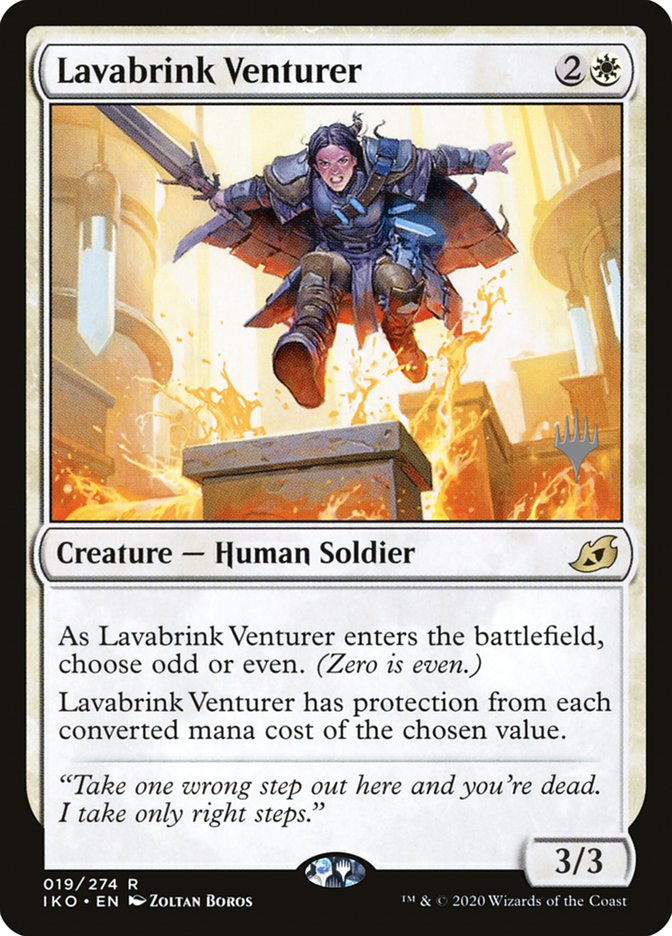 Lavabrink Venturer (Promo Pack) [Ikoria: Lair of Behemoths Promos] | Card Merchant Takapuna