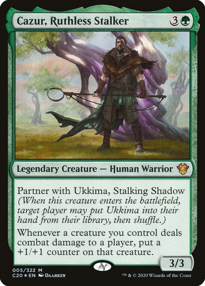 Cazur, Ruthless Stalker [Commander 2020] | Card Merchant Takapuna