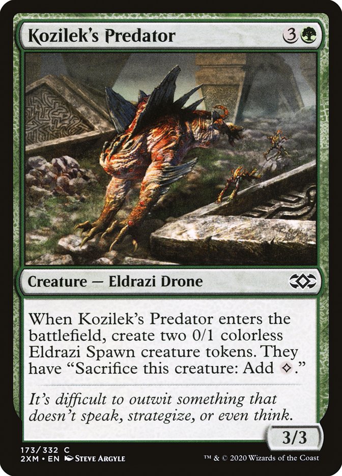 Kozilek's Predator [Double Masters] | Card Merchant Takapuna