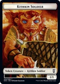 Kithkin Soldier // Pegasus Double-Sided Token [Kaldheim Commander Tokens] | Card Merchant Takapuna