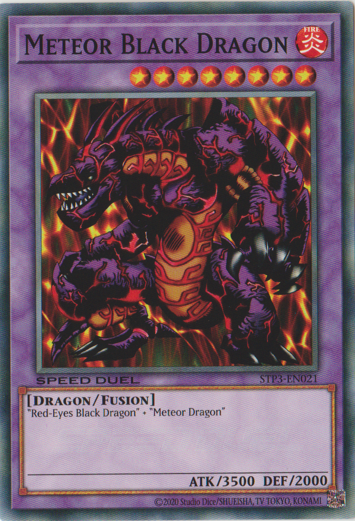 Meteor Black Dragon [STP3-EN021] Common | Card Merchant Takapuna