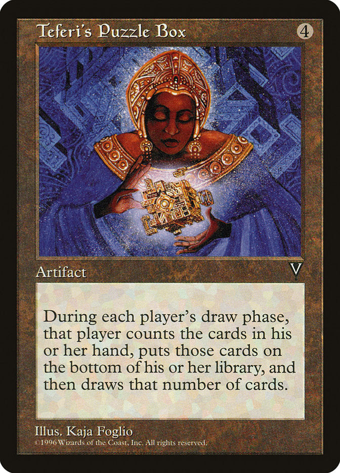 Teferi's Puzzle Box [Visions] | Card Merchant Takapuna