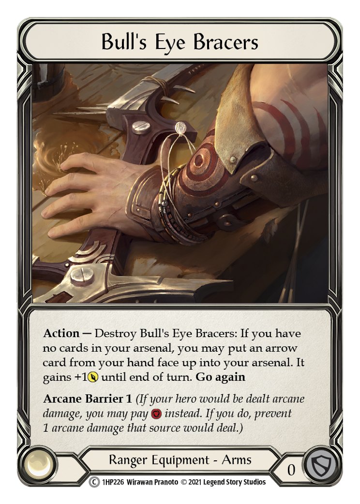 Bull's Eye Bracers [1HP226] (History Pack 1) | Card Merchant Takapuna