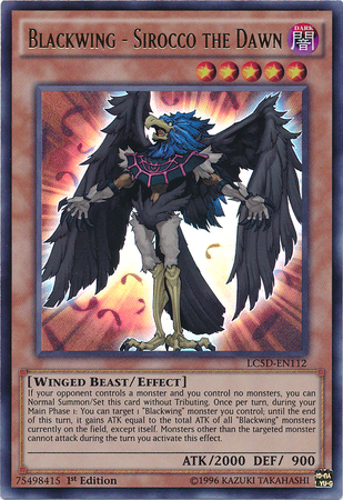 Blackwing - Sirocco the Dawn [LC5D-EN112] Ultra Rare | Card Merchant Takapuna