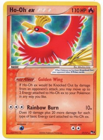 Ho-Oh ex (17/17) (Non-Holo) [POP Series 3] | Card Merchant Takapuna