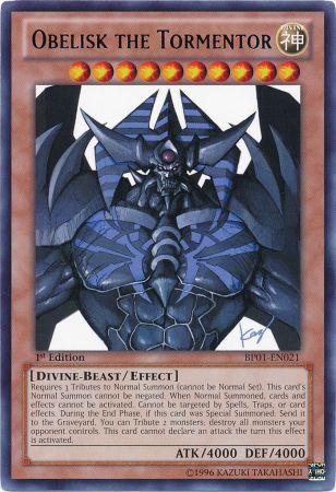 Obelisk the Tormentor [BP01-EN021] Rare | Card Merchant Takapuna