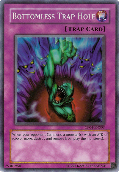 Bottomless Trap Hole [CP04-EN003] Super Rare | Card Merchant Takapuna