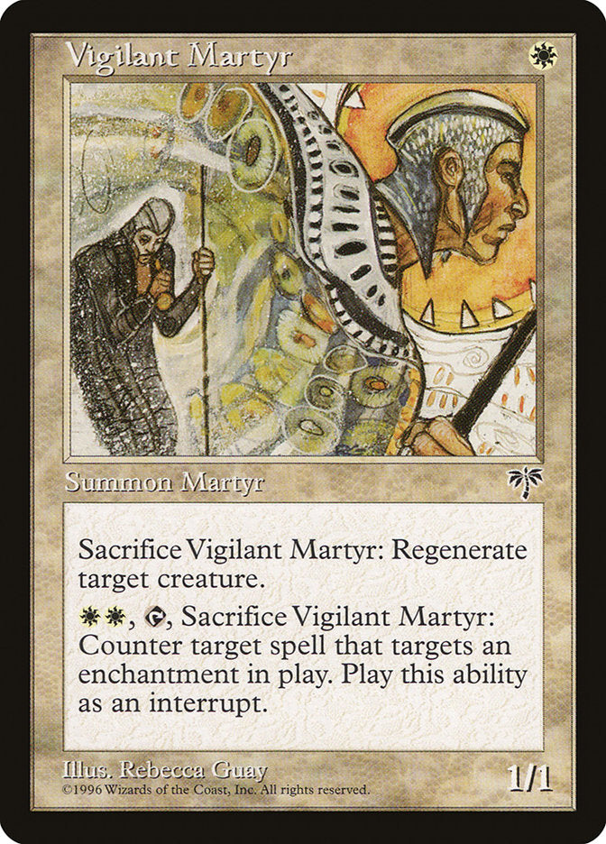 Vigilant Martyr [Mirage] | Card Merchant Takapuna