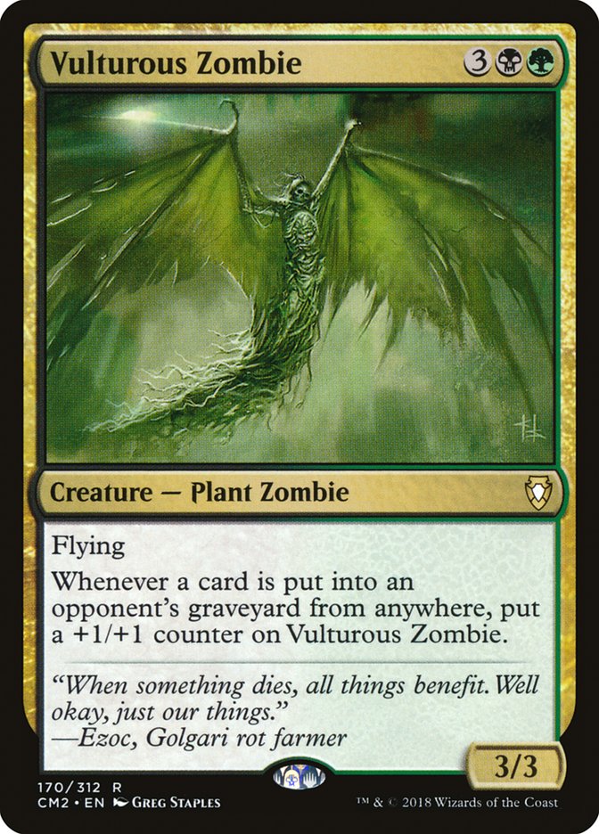 Vulturous Zombie [Commander Anthology Volume II] | Card Merchant Takapuna