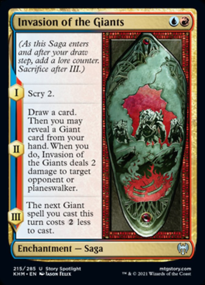 Invasion of the Giants [Kaldheim] | Card Merchant Takapuna