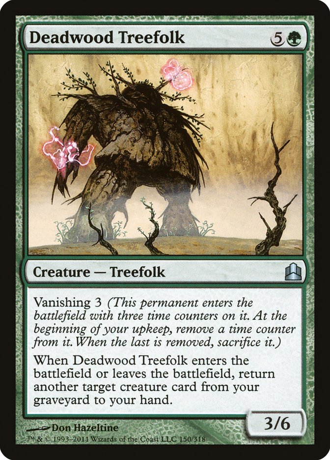 Deadwood Treefolk [Commander 2011] | Card Merchant Takapuna