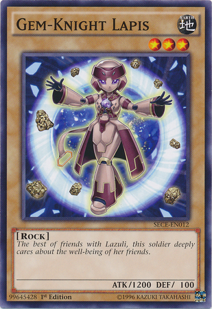 Gem-Knight Lapis [SECE-EN012] Common | Card Merchant Takapuna