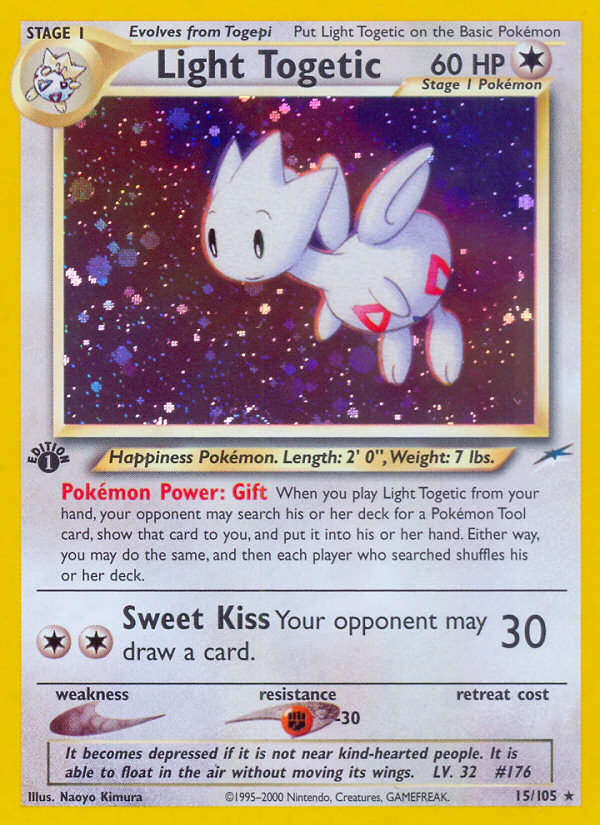 Light Togetic (15/105) [Neo Destiny 1st Edition] | Card Merchant Takapuna