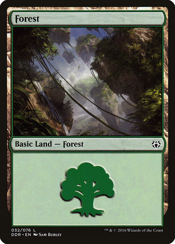 Forest (32) [Duel Decks: Nissa vs. Ob Nixilis] | Card Merchant Takapuna