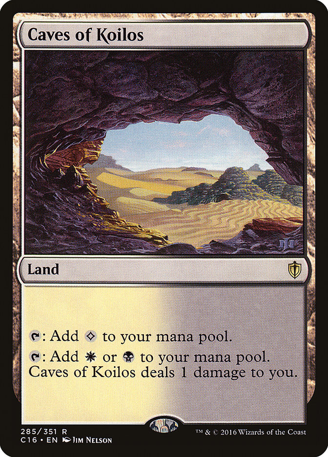 Caves of Koilos [Commander 2016] | Card Merchant Takapuna