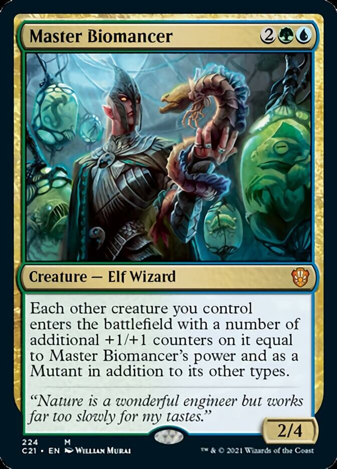 Master Biomancer [Commander 2021] | Card Merchant Takapuna