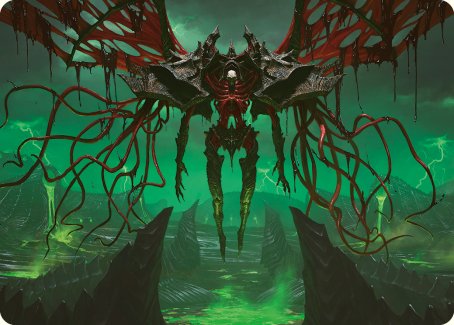 Archfiend of the Dross Art Card [Phyrexia: All Will Be One Art Series] | Card Merchant Takapuna