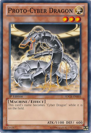 Proto-Cyber Dragon [SDCR-EN005] Common | Card Merchant Takapuna