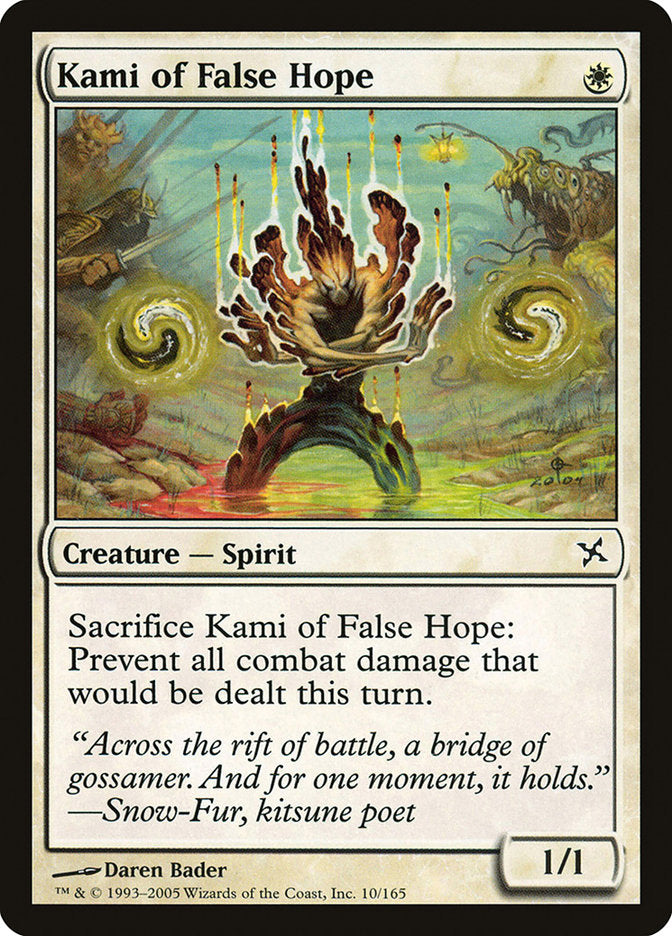 Kami of False Hope [Betrayers of Kamigawa] | Card Merchant Takapuna