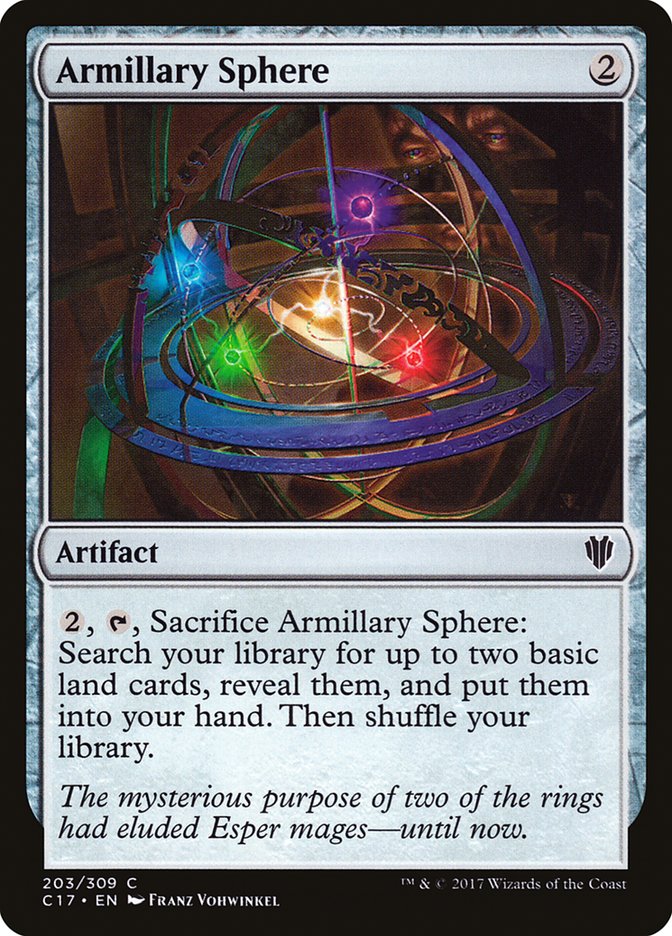 Armillary Sphere [Commander 2017] | Card Merchant Takapuna