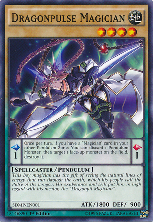 Dragonpulse Magician [SDMP-EN001] Common | Card Merchant Takapuna