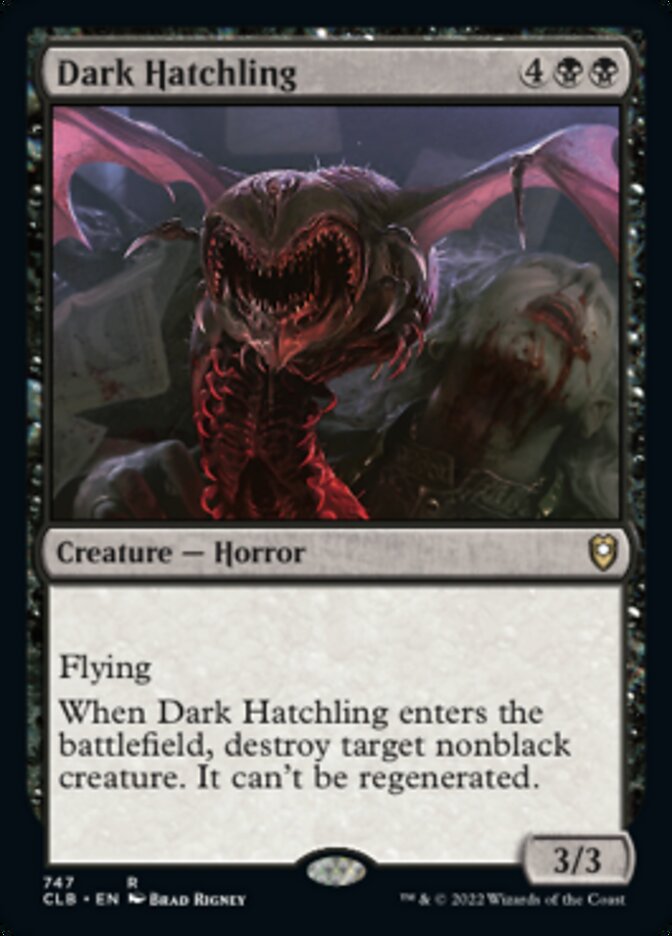 Dark Hatchling [Commander Legends: Battle for Baldur's Gate] | Card Merchant Takapuna