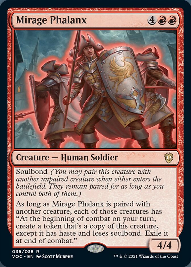 Mirage Phalanx [Innistrad: Crimson Vow Commander] | Card Merchant Takapuna