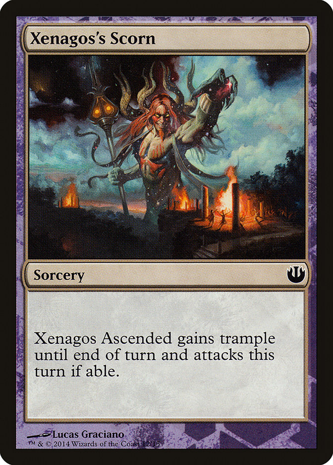 Xenagos's Scorn [Journey into Nyx Defeat a God] | Card Merchant Takapuna