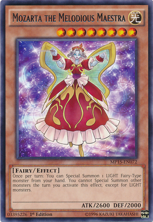 Mozarta the Melodious Maestra [MP15-EN072] Rare | Card Merchant Takapuna