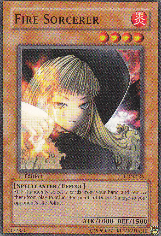 Fire Sorcerer [LON-036] Common | Card Merchant Takapuna