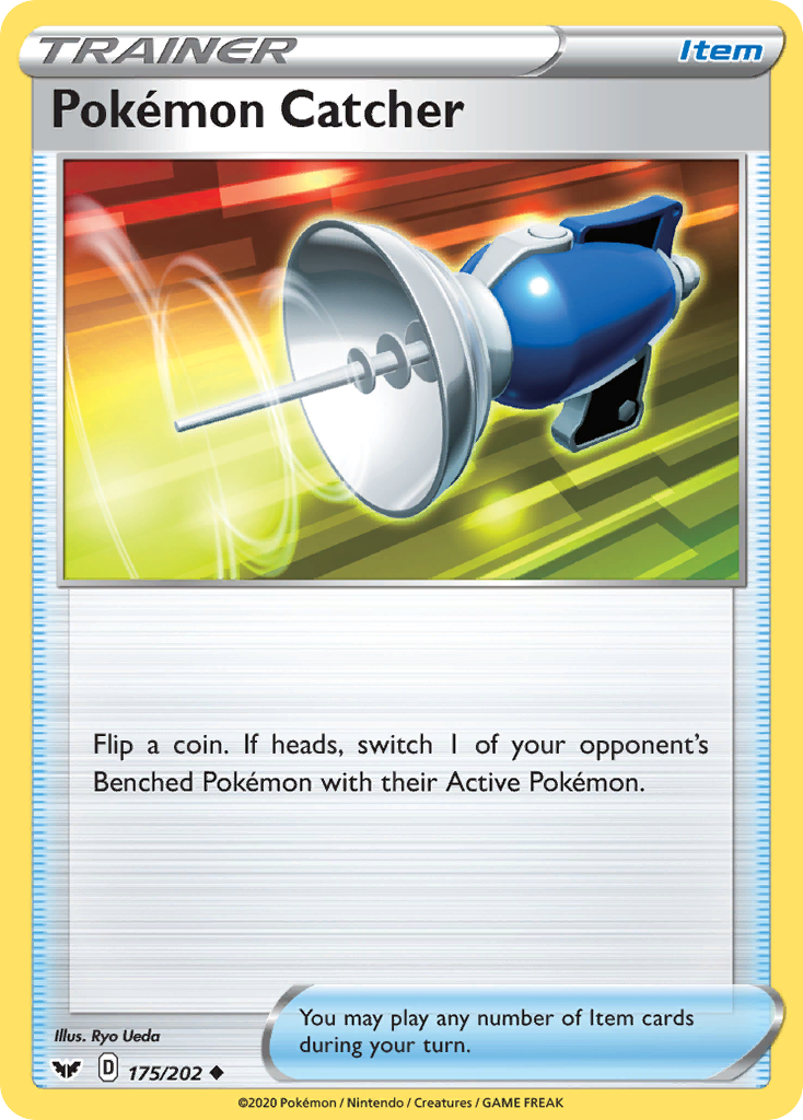 Pokemon Catcher (175/202) [Sword & Shield: Base Set] | Card Merchant Takapuna