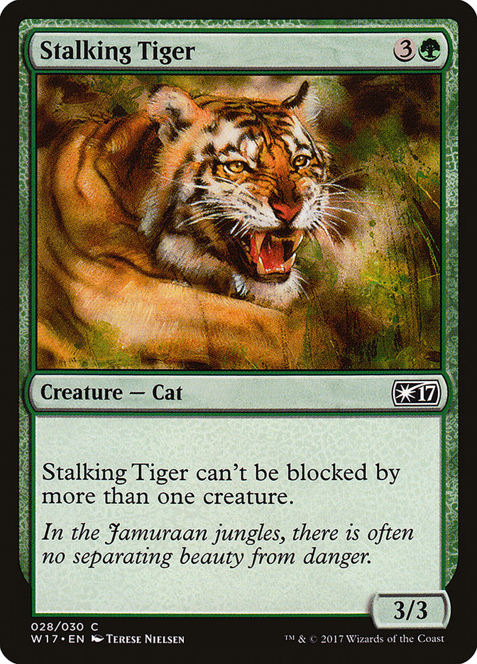 Stalking Tiger [Welcome Deck 2017] | Card Merchant Takapuna