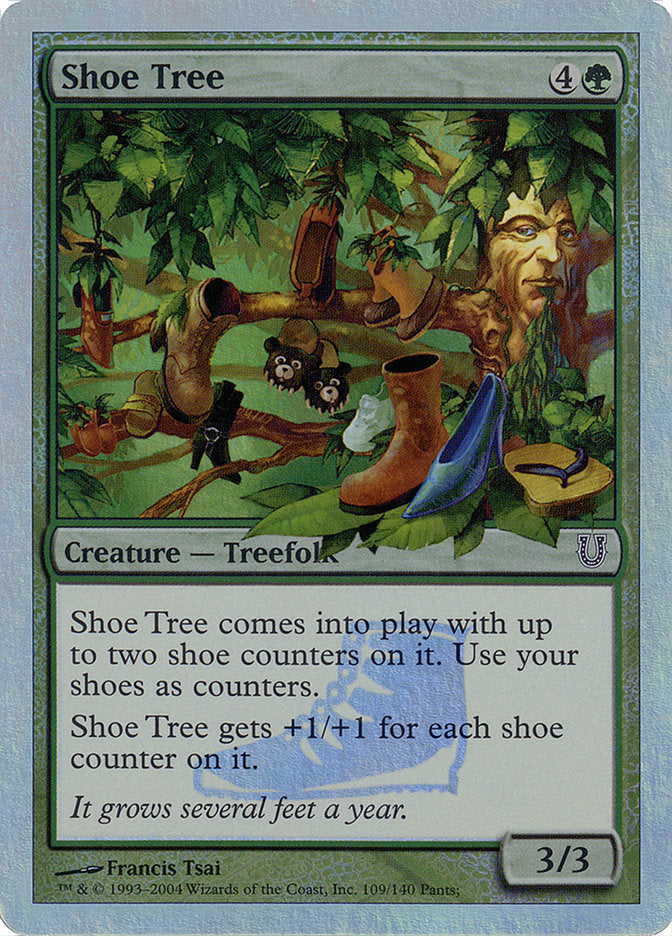 Shoe Tree (Alternate Foil) [Unhinged] | Card Merchant Takapuna