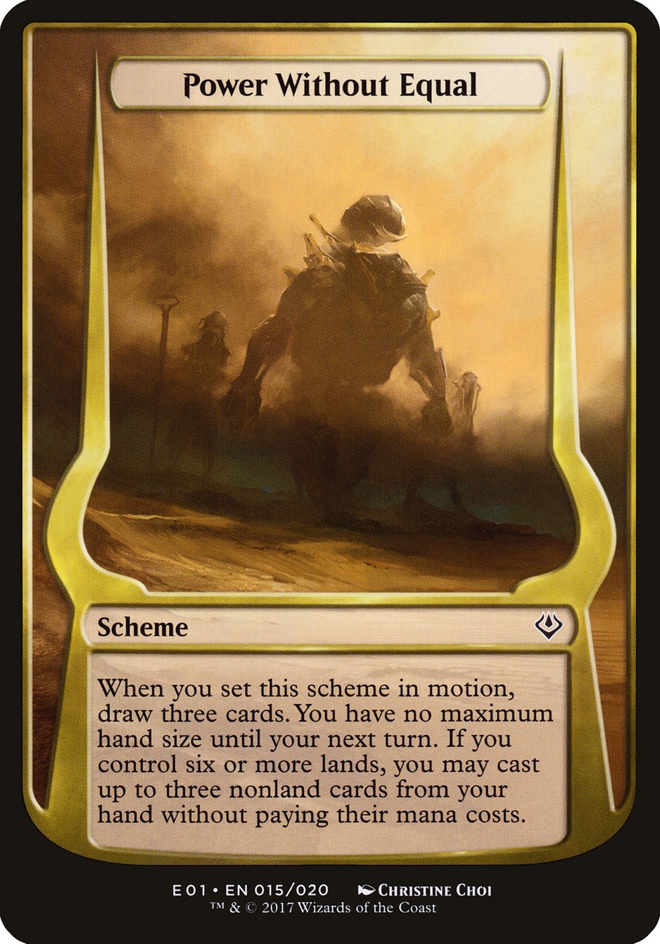 Power Without Equal (Schemes) [Archenemy: Nicol Bolas Schemes] | Card Merchant Takapuna