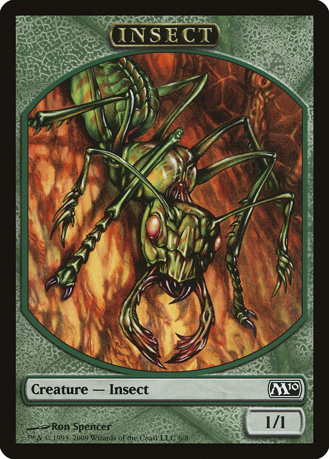 Insect Token [Magic 2010 Tokens] | Card Merchant Takapuna