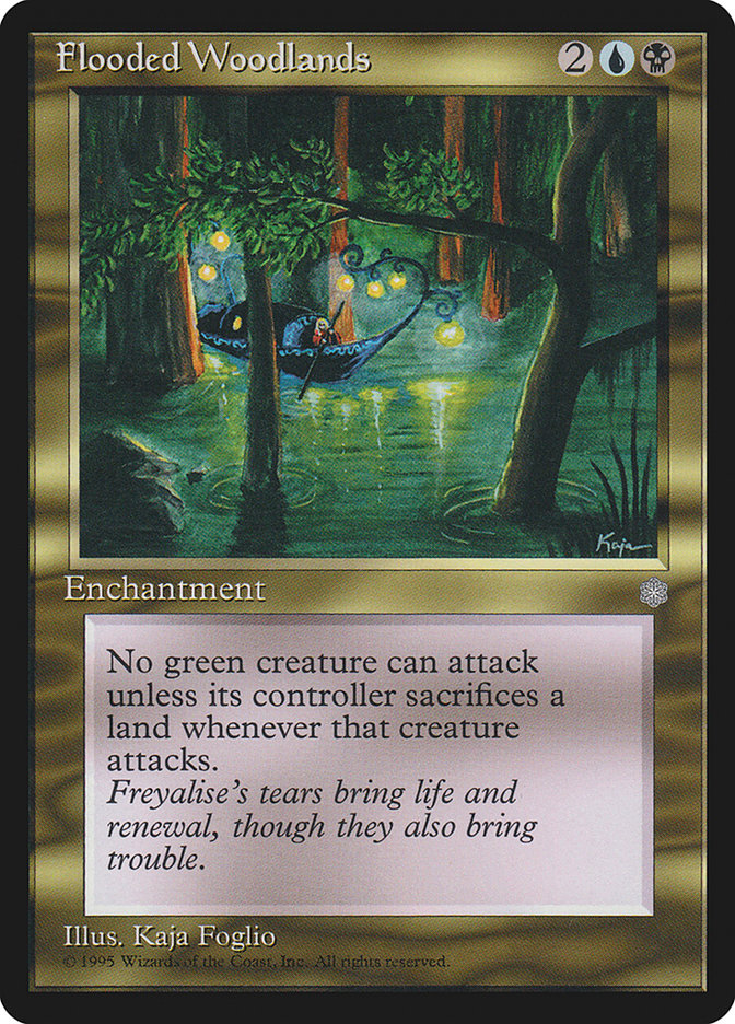 Flooded Woodlands [Ice Age] | Card Merchant Takapuna