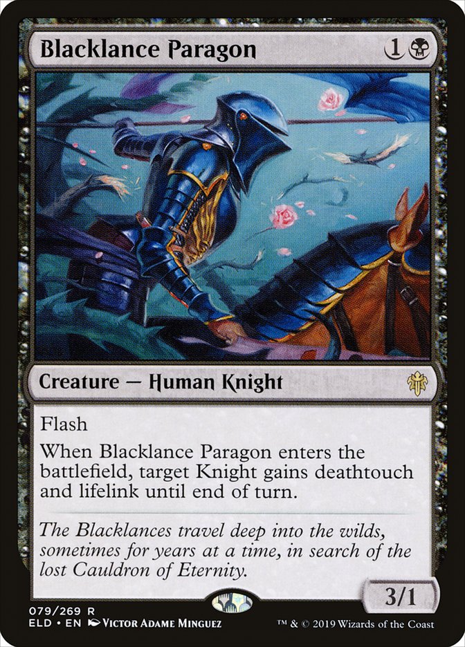 Blacklance Paragon [Throne of Eldraine] | Card Merchant Takapuna