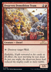 Dwarven Demolition Team [30th Anniversary Edition] | Card Merchant Takapuna