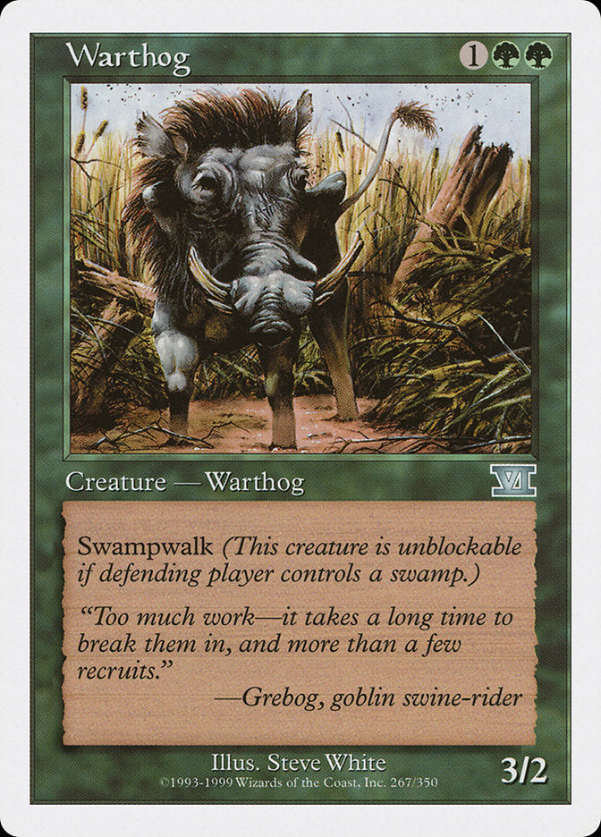 Warthog [Classic Sixth Edition] | Card Merchant Takapuna