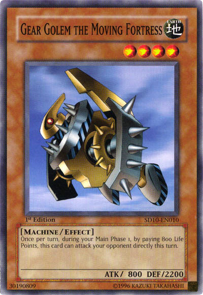 Gear Golem the Moving Fortress [SD10-EN010] Common | Card Merchant Takapuna