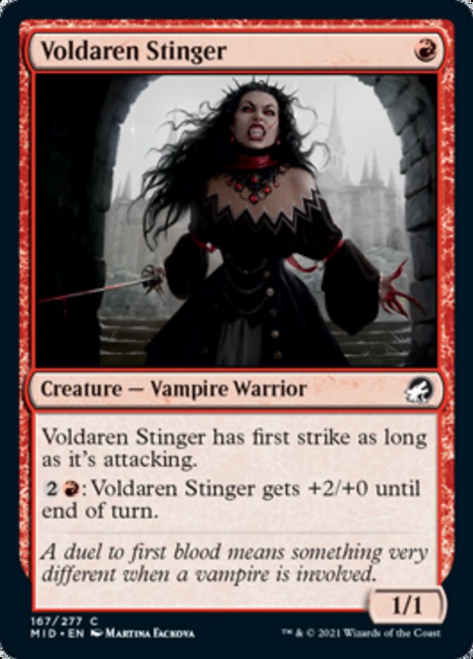 Voldaren Stinger [Innistrad: Midnight Hunt] | Card Merchant Takapuna