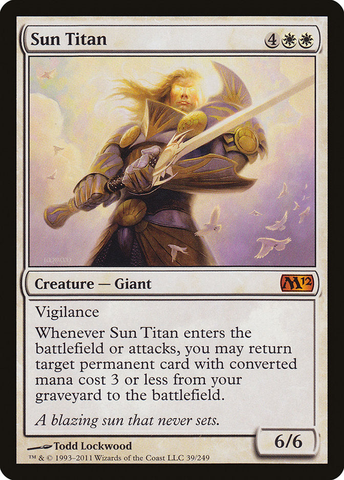 Sun Titan [Magic 2012] | Card Merchant Takapuna