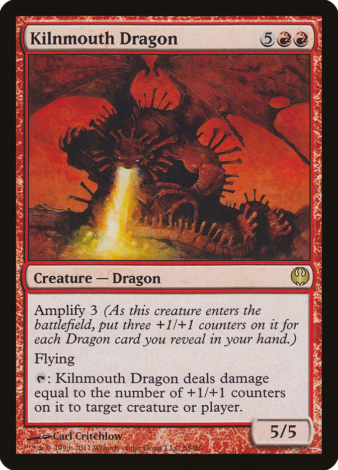 Kilnmouth Dragon [Duel Decks: Knights vs. Dragons] | Card Merchant Takapuna